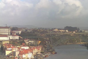 Вид на Порту, Вила Нова ди Гая, Португалия - веб камера