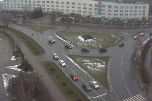 Новомытищинский проспект, пересечение с улицей Комарова, Мытищи - веб камера