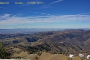 Вид на запад, Ликская обсерватория, Калифорния
