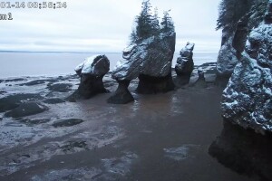 Скалы Хоупвелл, Канада - веб камера
