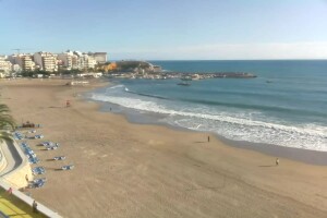 Пляж Поньенте (Playa de Poniente), Бенидорм, Испания - веб камера