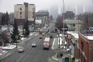 Центральная улица, Калгари, Канада - веб камера