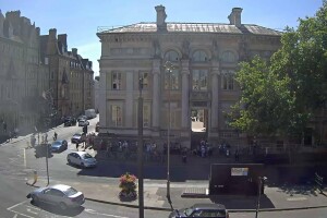 Вид из окна Оксфордского университета, Оксфорд, Англия - веб камера