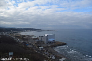 Морское побережье, Хиросаки, Япония - веб камера