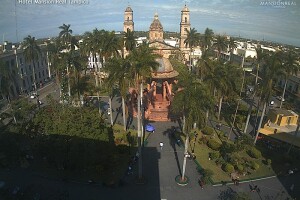 Главная площадь, Тампико, Мексика - веб камера