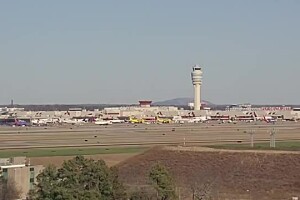 Международный аэропорт Атланты, взлётно-посадочная полоса, Джорджия - веб камера