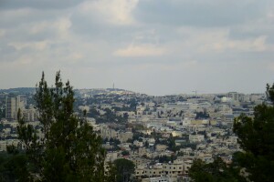 Панорамный вид на Иерусалим, Израиль - веб камера