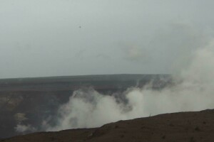 Панорама вулкана Килауэа, Гавайи - веб камера