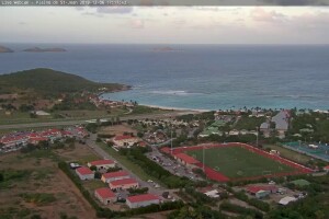 Панорама острова Сен-Бартелеми - веб камера