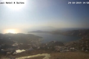 Панорама, Иос, Греция - веб камера