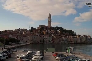 Панорама, Ровинь, Хорватия - веб камера