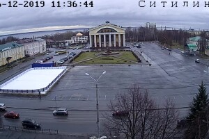 Площадь Кирова, Петрозаводск - веб камера