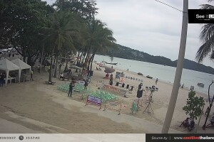 Пляж Джомтьен, Паттайя, Таиланд - веб камера