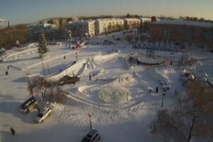 Площадь Юности, Комсомольск-на-Амуре - веб камера