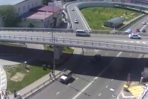 Перекресток улиц Гагарина и Донская, Сочи - веб камера