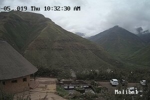 Вид на Малиба Лодж, Лесото - веб камера