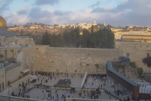 Стена Плача (Западная Стена), Иерусалим, Израиль - веб камера