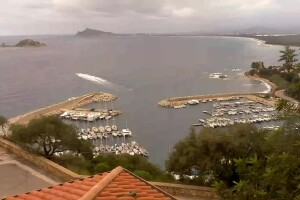 Яхт-порт, Санта Мария Наверезе, Сардиния, Италия - веб камера