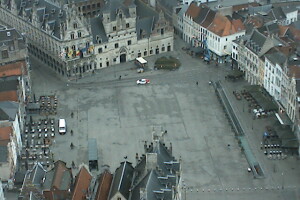 Центральная площадь, Мехелен, Бельгия - веб камера