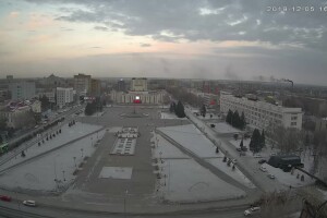 Центральная площадь, Семей, Казахстан - веб камера