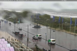 Пляж, Нордвейк, Нидерланды - веб камера