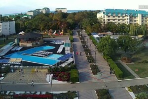 Территория пансионата Парус, Анапа - веб камера