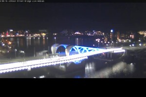 Мост Johnson Street Bridge, Виктория, Канада - веб камера