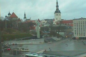 Площадь Свободы, Таллин, Эстония - веб камера