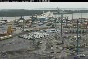 Порт Вуосаари (Vuosaaren satama), Хельсинки, Финляндия - веб камера