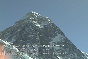 Панорамный вид на Эверест, Непал - веб камера