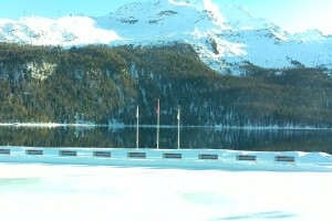 Озеро, Сильваплана, Швейцария - веб камера