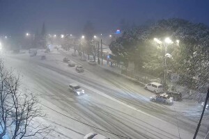 Перекресток улиц Лазарева, Победы и Аэродромной, Лазаревское - веб камера