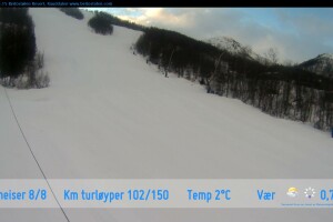 Лыжный центр, спуск, Бейтостолен, Норвегия - веб камера