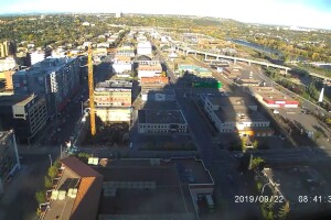 Панорама, Калгари, Канада - веб камера