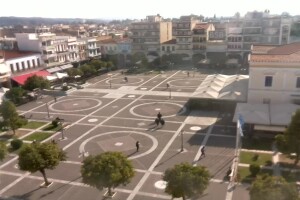 Главная площадь, Спарта, Пелопонесс, Греция - веб камера