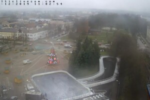 Площадь Единства, Даугавпилс, Латвия - веб камера