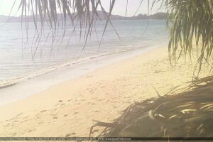Пляж отеля Ао Као White Sand Beach, Ко Мак, Таиланд - веб камера