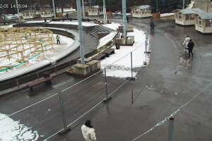 Фонтанная площадь, Парк Сокольники, Москва - веб камера