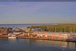 Бухта Блэкуотер Саунд (Blackwater Sound), Ки-Ларго, Флорида - веб камера