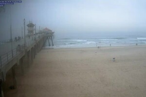 Пляж, Хантингтон-Бич, Калифорния - веб камера