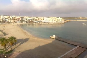 Пляж Playa Birzebbugia, Бирзеббуджа, Мальта - веб камера