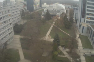 Вид на площадь, Дьёр, Венгрия - веб камера