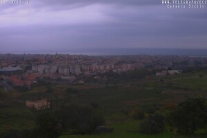 Погода и панорама города, Катания, Сицилия