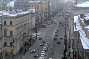 Панорама Невского проспекта, Санкт-Петербург - веб камера