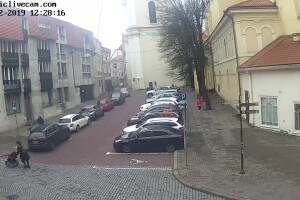 Улица Швянто Йоно, Вильнюс, Литва - веб камера