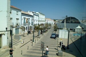 Пешеходная улица, регион Алгарви, Португалия