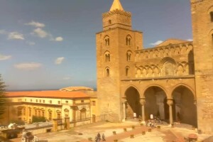 Кафедральный собор, Чефалу, Сицилия - веб камера