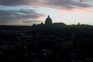 Панорама из отеля Atlante Star 4*, Ватикан - веб камера