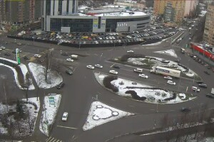 Пересечение улицы Каргина и Олимпийского проспекта, Мытищи - веб камера