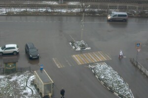 Перекресток в спальном районе, Москва
